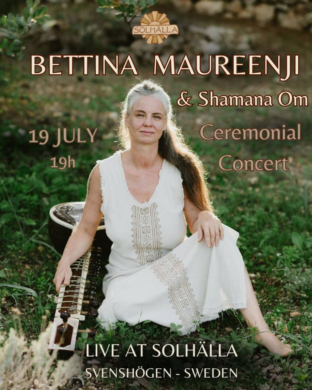 Ceremonial Concert with Bettina Maureenji | 19th of July 2024, Solhalla, Sweden